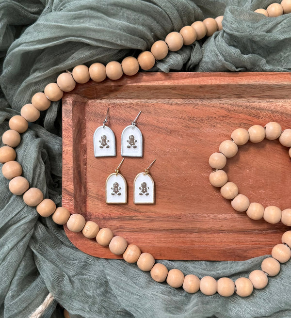 Bordered gingerbread- silver